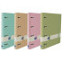 OXFORD Folder with replacement europeanbinder nature DIN A4+ 5x5 box