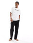 Calvin Klein intense power lounge t shirt in white