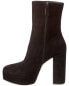 Stuart Weitzman Party Zip Suede Bootie Women's