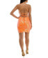 ფოტო #4 პროდუქტის Juniors' Sequin Sleeveless Bodycon Dress