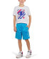 ფოტო #4 პროდუქტის Big Boys Logo Mesh 8" Active Shorts