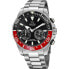 Фото #3 товара Мужские часы Jaguar J888/3 Чёрный Серебристый