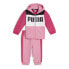 Puma TwoPiece Minicats Colorblock Full Zip Jacket & Joggers Set Toddler Girls Si