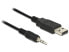 Фото #3 товара Delock 1.8m USB 2.0-A/2.5mm - 2.5mm - Male - USB Type-A - Male - 1.8 m - Black