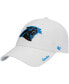 Фото #2 товара Women's White Carolina Panthers Miata Clean Up Logo Adjustable Hat