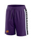 Men's Purple Phoenix Suns Referee Iconic Mesh Shorts