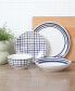 Фото #3 товара Seaboard 16 Pc. Dinnerware Set, Service for 4