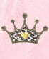 ფოტო #5 პროდუქტის Embroidered with Cheetah Crown Terry Bath Robe