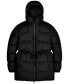 Women's Hooded Drawstring-Waist Puffer Coat