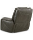 Фото #13 товара Hansley 39" Zero Gravity Leather Power Recliner, Created for Macy's