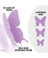 3D Removable Butterfly Wall Decor with 3 Wing Designs - 24pcs