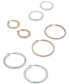 ფოტო #2 პროდუქტის Wide Huggie Small Hoop Earrings, 0.66"