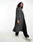 Фото #1 товара Mango Capsule wool longline coat in grey