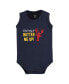 Фото #2 товара Baby Boys Cotton Sleeveless Bodysuits, Butter Me Up Lobster