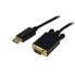 Фото #2 товара StarTech.com 10ft (3m) DisplayPort to VGA Cable - Active DisplayPort to VGA Adapter Cable - 1080p Video - DP to VGA Monitor Cable - DP 1.2 to VGA Converter - Latching DP Connector - 3 m - DisplayPort - VGA (D-Sub) - Male - Male - Straight