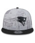 Фото #4 товара Men's Gray, Black New England Patriots 2023 Inspire Change 9FIFTY Snapback Hat