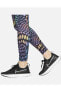 Фото #8 товара Леггинсы Nike Dri-Fit Run Division Printed Mid-Rise Running Kadın Tayt