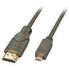 Фото #4 товара Lindy HDMI to Micro HDMI Cable 0,5m - 0.5 m - HDMI Type A (Standard) - HDMI Type D (Micro) - 3D - 10.2 Gbit/s - Black