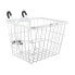 BASKET SunLite Front WIRE L/O Small White w/BRACKET