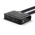 Фото #5 товара Lindy 2 Port DisplayPort 1.2 - USB-C Cable KVM Switch - 3840 x 2160 pixels - 4K Ultra HD - Black