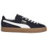 Фото #1 товара Puma Muenster Og Lace Up Mens Blue Sneakers Casual Shoes 384218-01