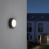 Фото #4 товара Настенный светильник Paulmann 941.88 - уличное освещение - серый - пластик - IP44 - II - крепление на стену
