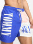 Tommy Hilfiger archive medium drawstring colourblock swim shorts in ultra blue