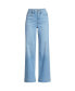 Plus Size Recover High Rise Wide Leg Blue Jeans