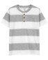 Фото #4 товара Kid Striped Jersey Henley 10