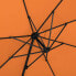 Фото #10 товара Садовый зонт Uniprodo модель UNI_UMBRELLA_2R300OR_N (округлый, подвесной, поворотный) - полиэстер, алюминий, сталь, 300 см, оранжевый
