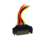 StarTech.com 12in 15 pin SATA Power Extension Cable - 0.3048 m - SATA 15-pin - SATA 15-pin - Male - Female - Straight