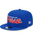 Фото #4 товара Men's Royal New England Patriots Main Script 9FIFTY Snapback Hat