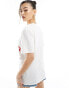 In The Style Can't Think Straight slogan t-shirt in white