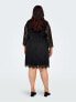 Dámské šaty CARADIA Regular Fit 15292509 Black