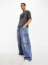 Футболка Calvin Klein Jeans Oversized in Grau
