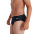 SPEEDO Logo 6.5 cm Swimming Brief Navy / Atomic Lime, 9-10 лет - фото #7