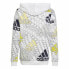 Unisex Hoodie Adidas Brand Love White