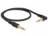 Фото #2 товара Аудио кабель Delock 3.5мм мужской - 3.5мм мужской 0.5 м черный