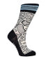 ფოტო #3 პროდუქტის Leopard Cotton Women's Quarter Socks