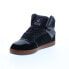 Фото #7 товара DVS Honcho DVF0000333002 Mens Black Suede Skate Inspired Sneakers Shoes