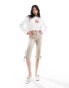 Фото #4 товара French Connection classic denim jacket in white