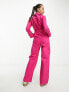 Фото #3 товара Extro & Vert Petite utility jumpsuit in hot pink