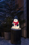 Фото #4 товара Konstsmide Snowman - Light decoration figure - Blue - Red - White - Plastic - Universal - IP44 - 4 lamp(s)