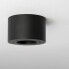SMOL Extra flat Surface Mounted Spotlight Without Bulb Swivels in Black and White