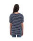 Фото #2 товара Women's Nouria Striped Pocket Tee