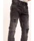 ფოტო #3 პროდუქტის Men's Modern Distressed Denim Jeans