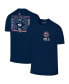 Фото #1 товара Men's Navy UConn Huskies Back-To-Back NCAA Men's Basketball National Champions T-Shirt