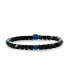 Фото #1 товара Stainless Steel Multi-Cut Bead Bracelet