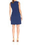 Donna Morgan Crepe Dress W/ Tie Detail AT Waist and Overlapping Skirt Sz 6 $160