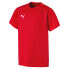 Puma Liga Training Crew Neck Short Sleeve Jersey Mens Red 65563101 L - фото #1